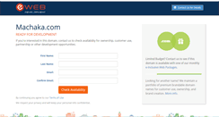 Desktop Screenshot of machaka.com